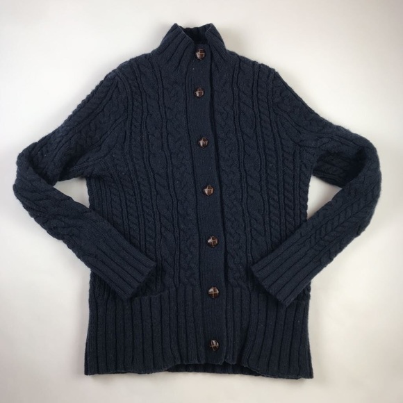 Duluth Trading Co Womens Cardigan Sweater Black L - Picture 1 of 4